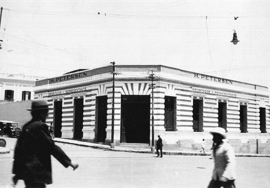 Fachada de H. Petersen